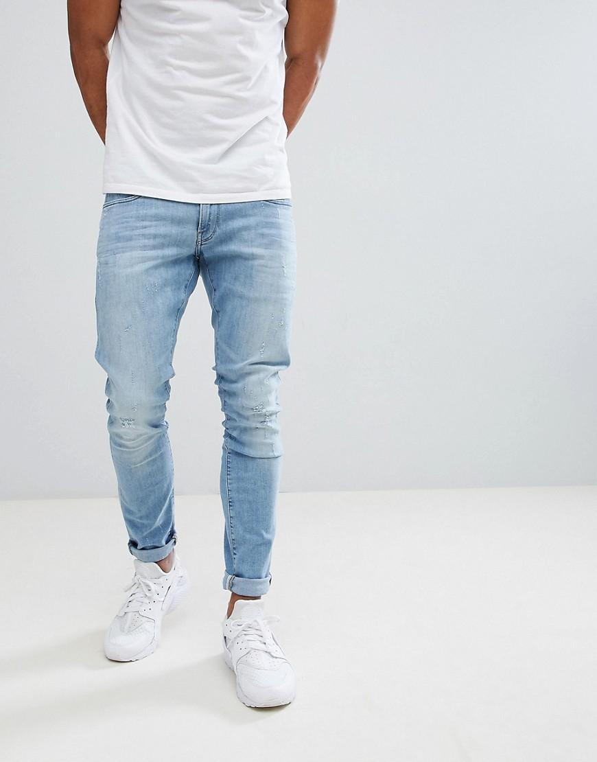 3301 deconstructed super slim jeans