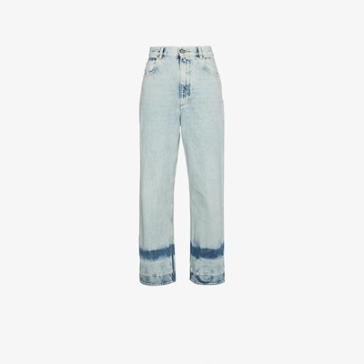 Shop Golden Goose Deluxe Brand Bleached Kim Jeans In Blue