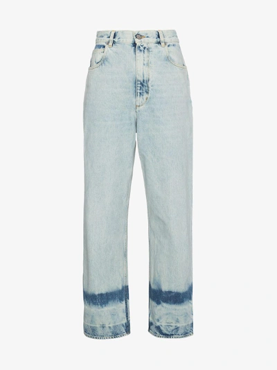 Shop Golden Goose Deluxe Brand Bleached Kim Jeans In Blue