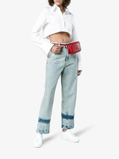 Shop Golden Goose Deluxe Brand Bleached Kim Jeans In Blue