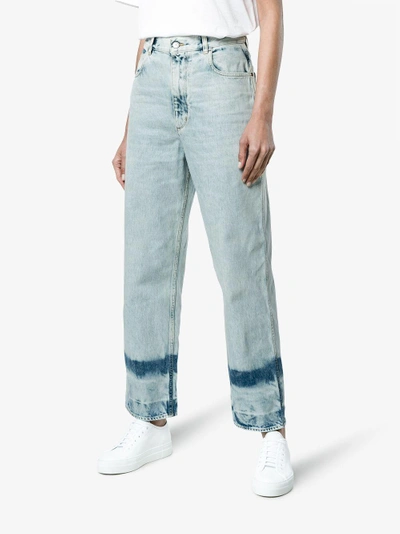 Shop Golden Goose Deluxe Brand Bleached Kim Jeans In Blue