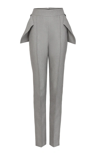 Shop Maticevski Fortitude Straight Leg Pant In Grey