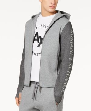 mens armani exchange hoodie