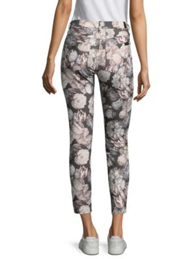 Shop 7 For All Mankind Floral Skinny Ankle Jeans