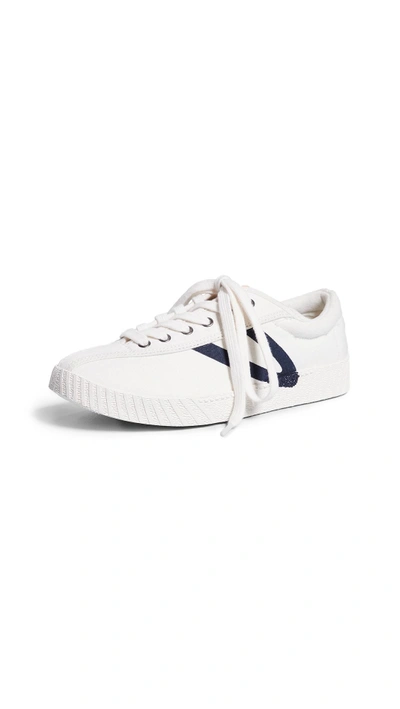 Shop Tretorn X Andre 3000 Overdyed Nylite Sneakers In New Cream