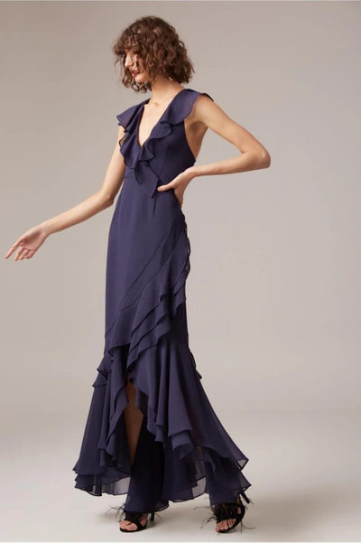 Shop C/meo Collective Be About You Maxi Dress In Navy