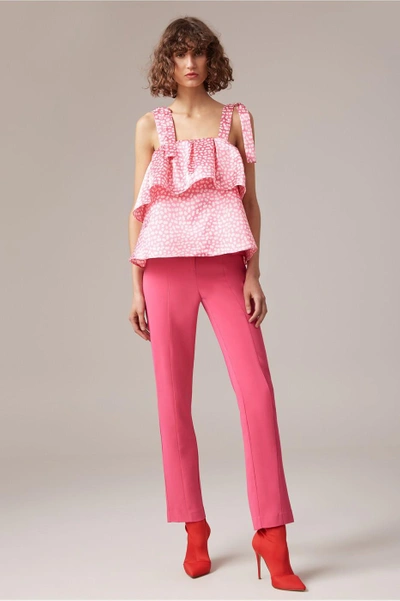 Shop C/meo Collective Be About You Top In Magenta Daisy