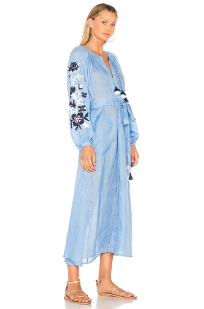 Shop March11 Adele Maxi Dress In Blue