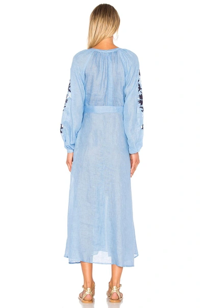 Shop March11 Adele Maxi Dress In Blue