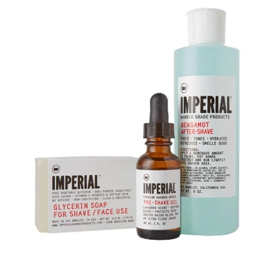 Shop Imperial Barbershop Products Imperial Shave Bundle In N/a