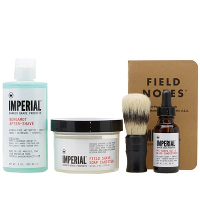 Shop Imperial Barbershop Products Imperial Limited Edition Field Shave Kit In N/a