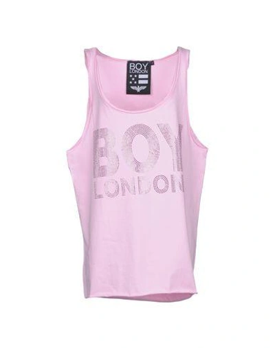 Shop Boy London Tank Top In Pink