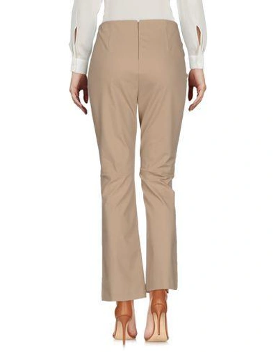 Shop Theory Casual Pants In Beige