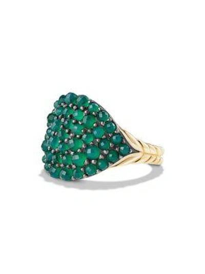 David yurman 2024 green onyx ring