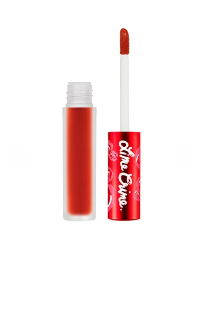 Shop Lime Crime Velvetine Lipstick In Pumpkin