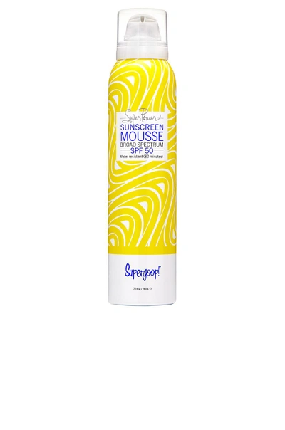 Shop Supergoop Super Power Sunscreen Mousse With Blue Seakale Spf 50 7.1 Fl oz