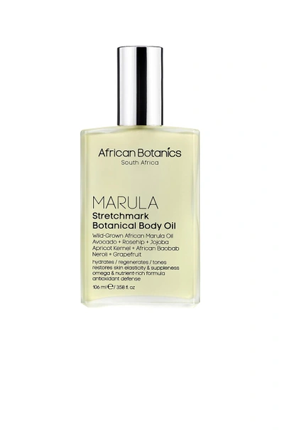 Shop African Botanics Marula Stretch Mark Botanical Body Oil In N,a