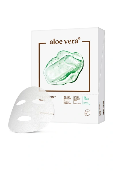 Shop Brown Lab Celloskin Mask Aloe Vera 10 Pack In Beauty: Na.
