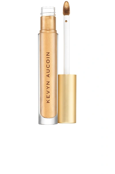 Shop Kevyn Aucoin The Molten Metals Lip Color In Gold