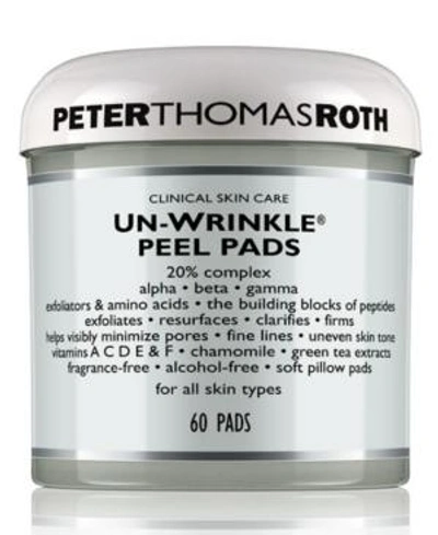 Shop Peter Thomas Roth Un-wrinkle Peel Pads-60 Count In White