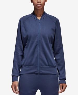 id knit bomber jacket