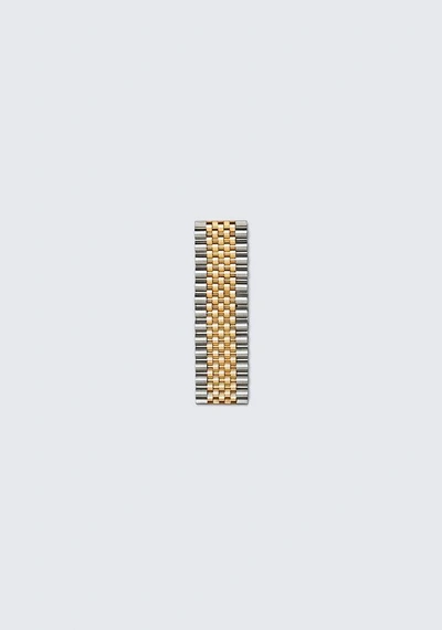 Shop Alexander Wang Watch Band Bracelet In Gold