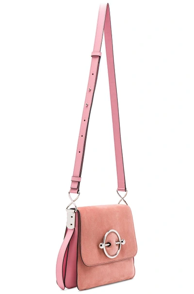 Shop Jw Anderson Disc Bag In Pink