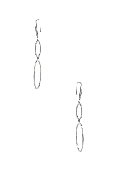 Shop Isabel Marant Supraluminique Earrings In Metallic Silver