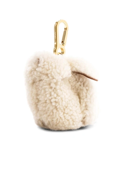 Shop Loewe Bunny Charm In White