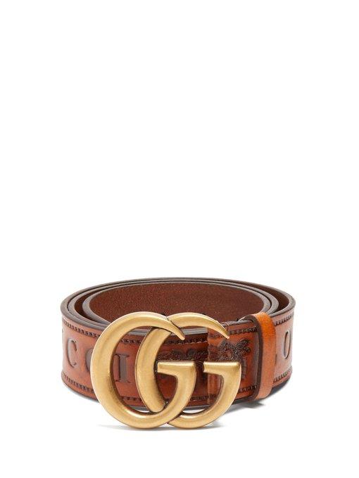 gucci 4cm leather belt