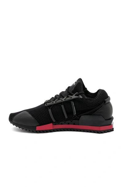 Shop Y-3 Harigane In Core Black & Core White & Chili Pepper