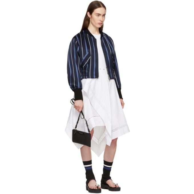 3.1 Phillip Lim Belted Asymmetric Cotton-jersey And Poplin Dress In ...