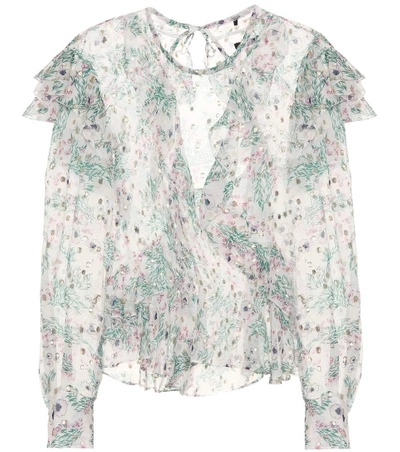 Shop Isabel Marant Muster Floral Blouse In White