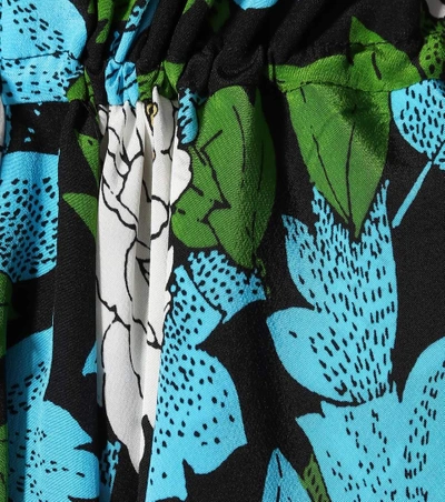 Shop Diane Von Furstenberg Floral-print Silk Maxi Dress In Multicoloured