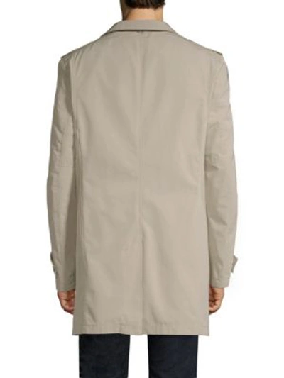 Shop Strellson Slim-fit Sonik Trench Coat In Pastel