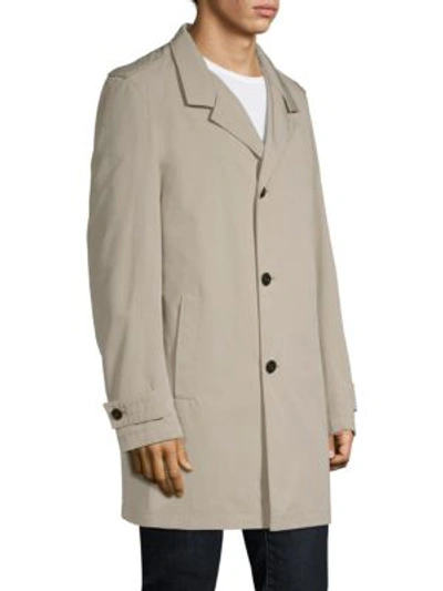 Shop Strellson Slim-fit Sonik Trench Coat In Pastel