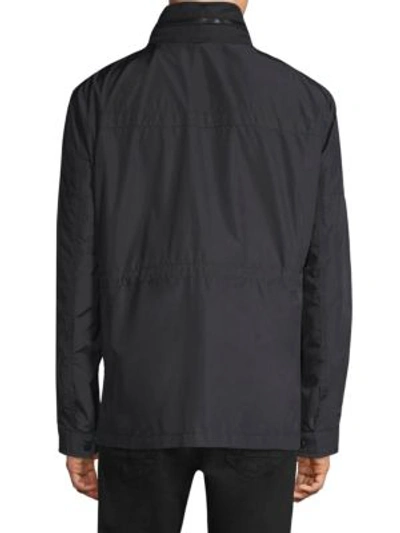 Shop Strellson Flap-pocket Jacket In Black
