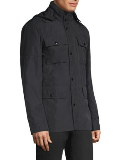 Shop Strellson Flap-pocket Jacket In Black