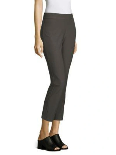 Shop Eileen Fisher Slim Ankle Pants In Graphite