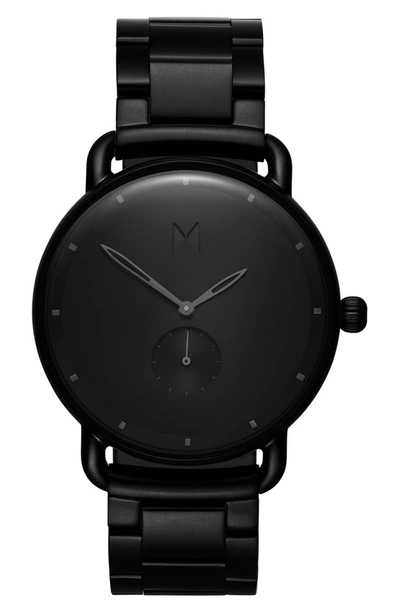 Shop Mvmt Revolver Avalon Bracelet Watch, 41mm In Black/ Black