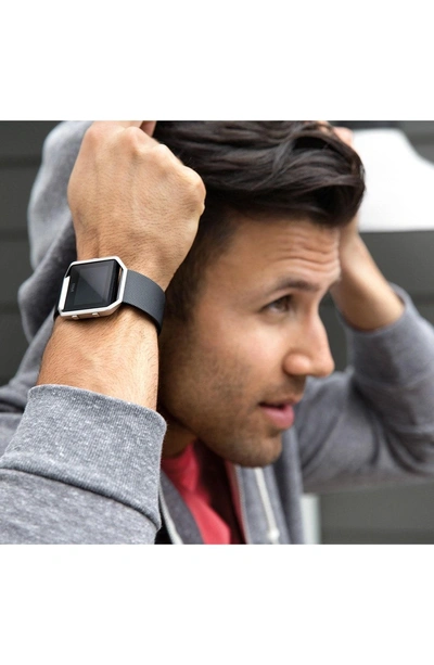 Shop Fitbit Blaze Smart Fitness Watch In Black
