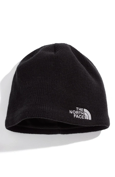 Shop The North Face 'bones' Microfleece Beanie - Black In Tnf Black