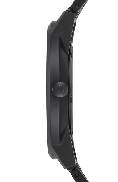 Shop Nixon Porter Bracelet Watch, 40mm In Matte Black/ White/ Black