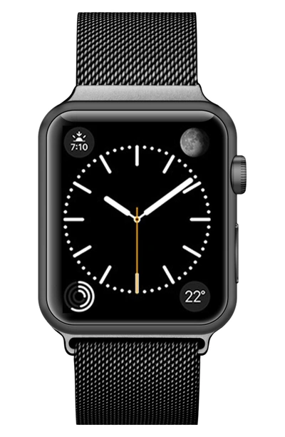 Shop Casetify Mesh Apple Watch Strap, 38mm In Gunmetal