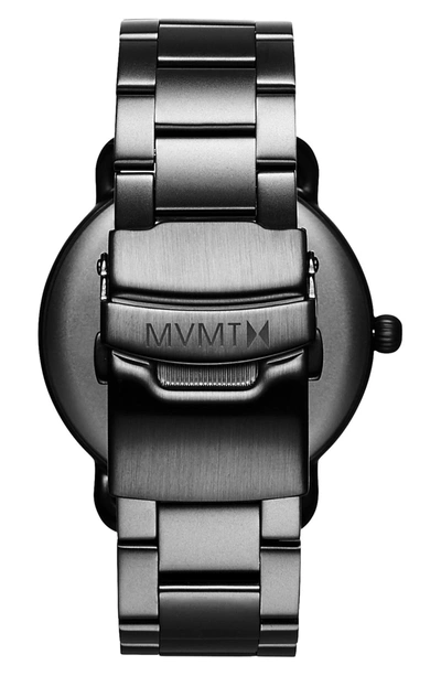Shop Mvmt Revolver Arc Bracelet Watch, 41mm In Gunmetal/ Gunmetal