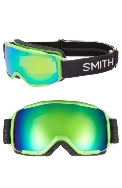 Shop Smith Grom Snow Goggles - Reactor Tracking/ Mirror