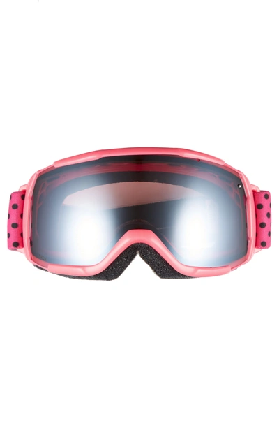 Shop Smith Grom Snow Goggles - Pink Monaco/ Mirror