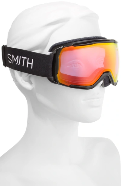 Shop Smith Grom Snow Goggles - Black/ Mirror