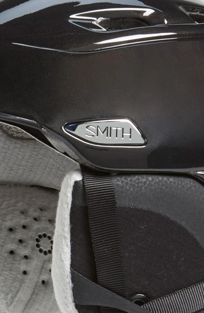 Shop Smith 'compass' Snow Helmet - Black In Black Pearl