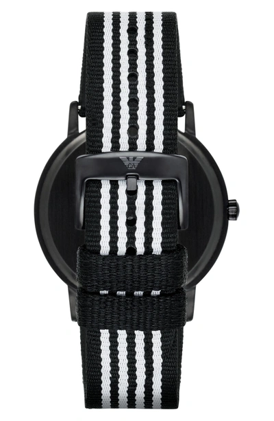 Shop Emporio Armani Watch Gift Set, 41mm In White/ Black